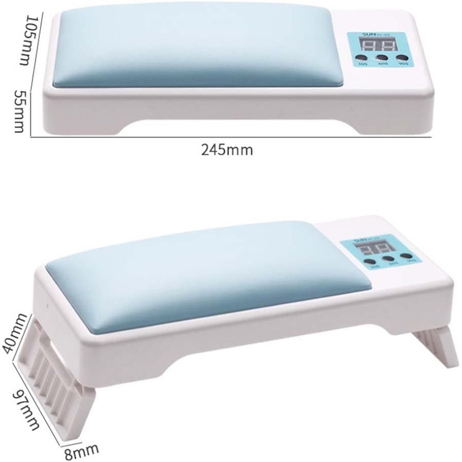 Miniatura 2 de Cojín Reposa Manos Con Lámpara Led Uñas